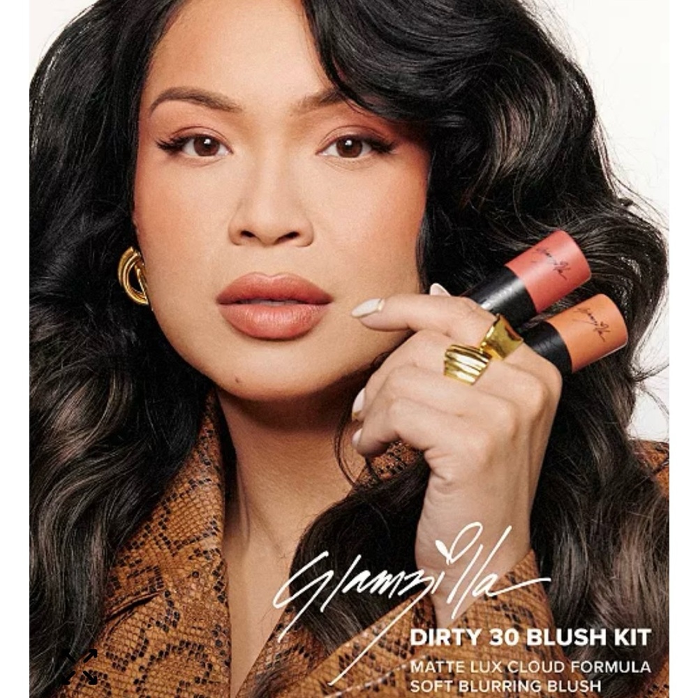 Nudestix x Glamzilla: Dirty 30 Blush Kit